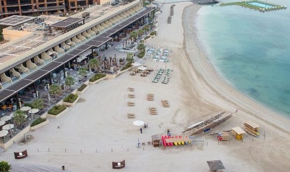 Dubai’s new floating pool looks so cool!