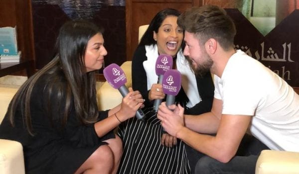Super Woman chatting to JJ & Nimi about How To Be A Bawse 🙌🏼