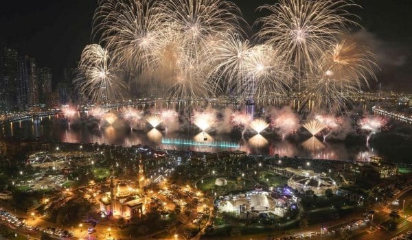 Fireworks in Sharjah tonight!